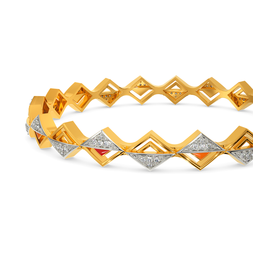 Colour Hub Diamond Bangles