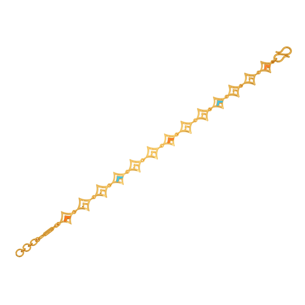 Summer Gleam Gold Bracelets