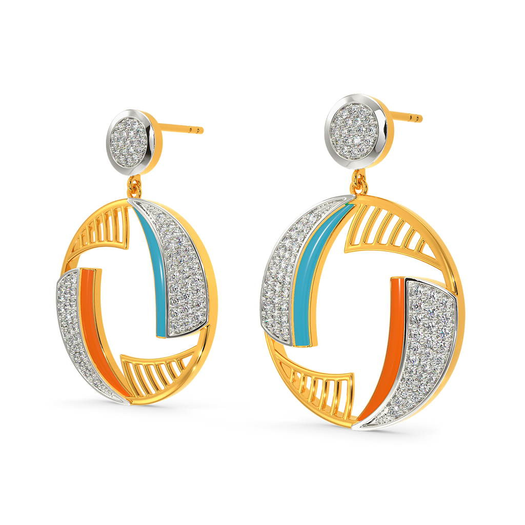 Summer Charm Diamond Earrings