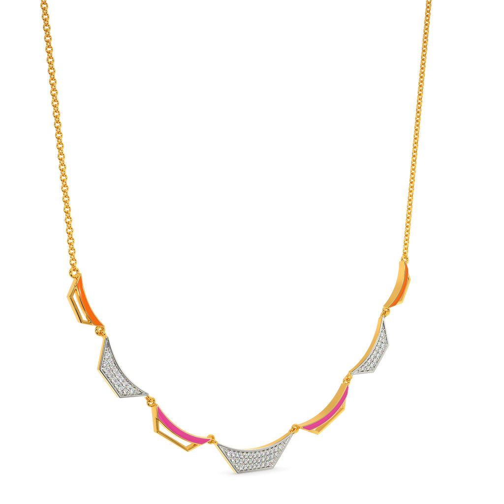 Colour Drama Diamond Necklaces
