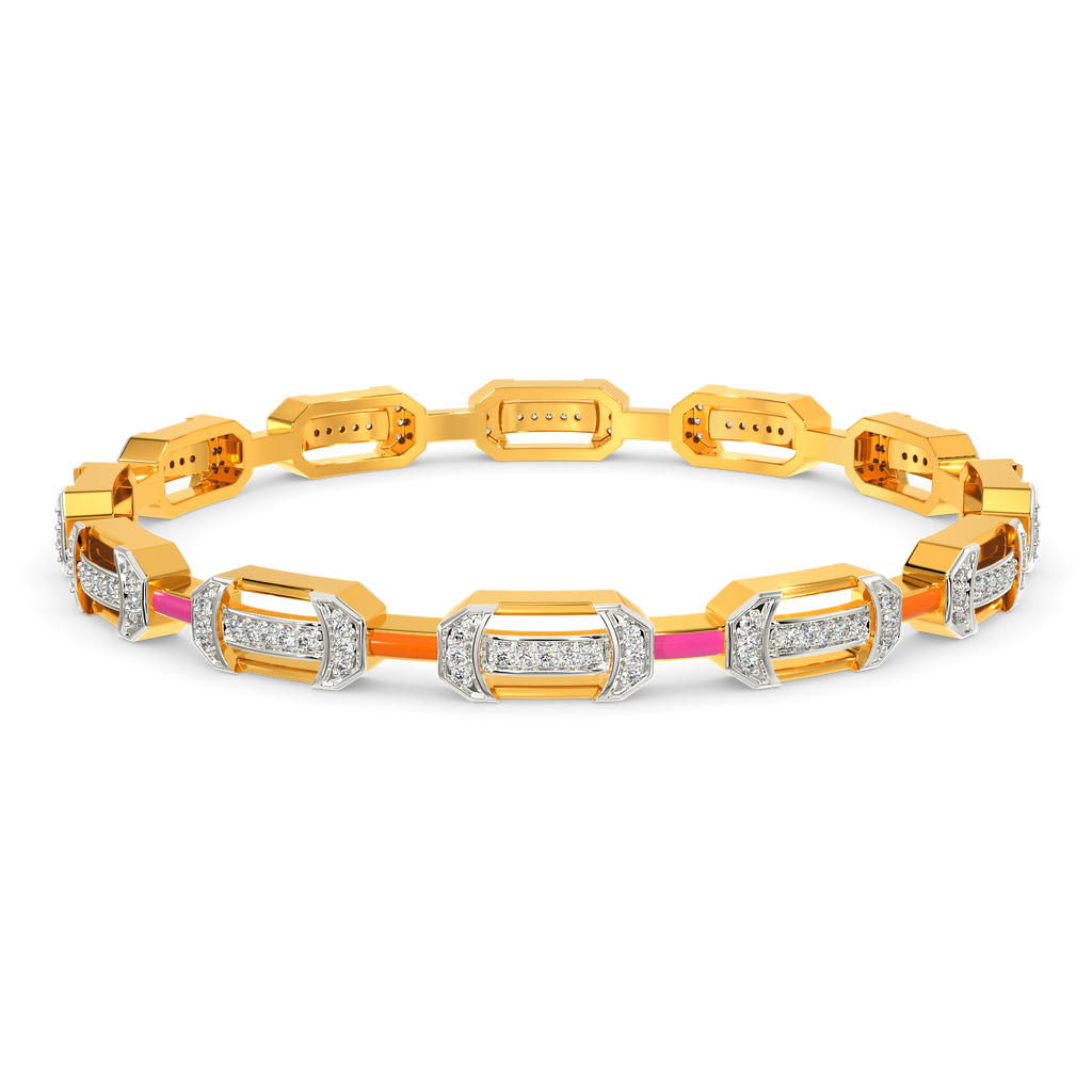 Colour Drama Diamond Bangles