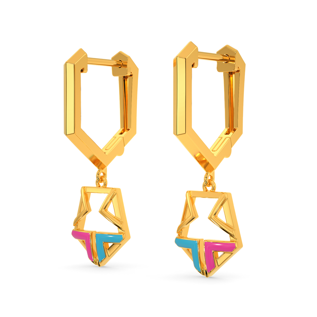 Spring Wonder Gold Earrings