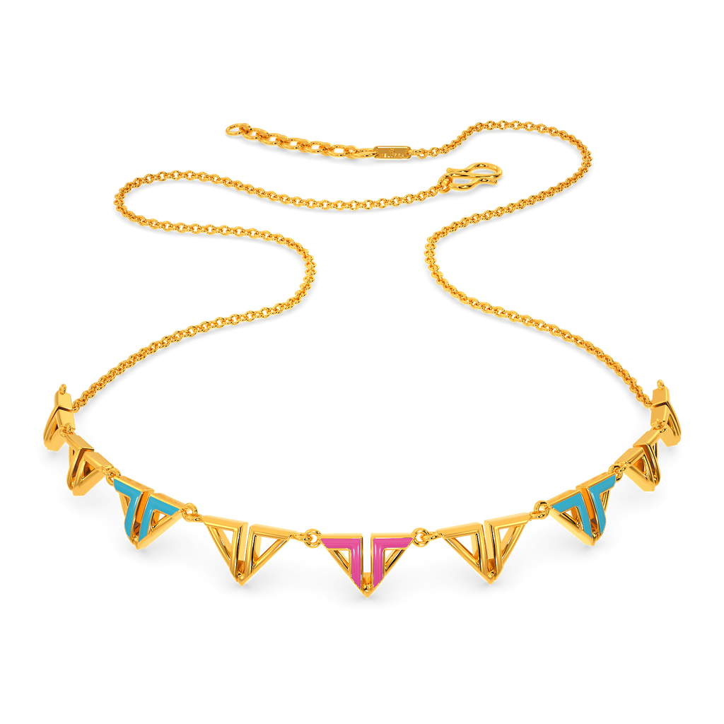 Spring Wonder Gold Necklaces