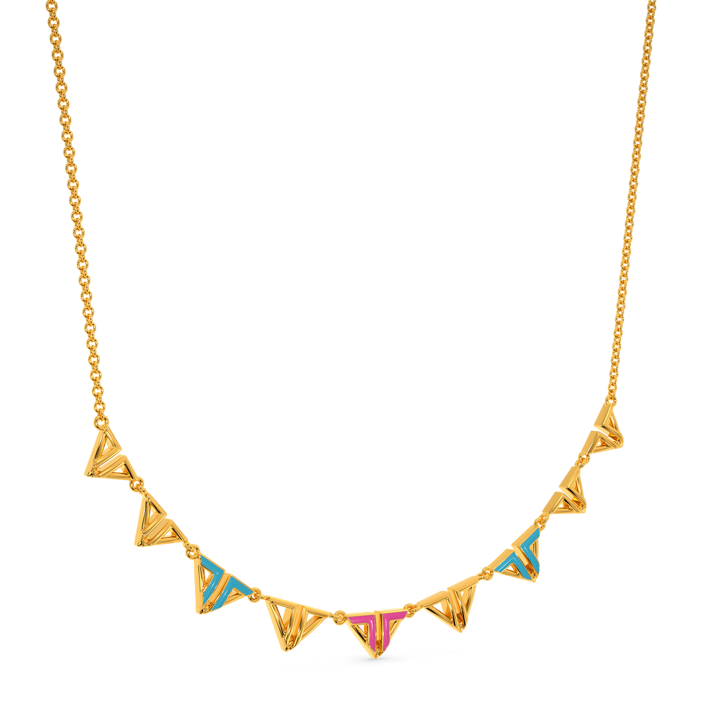 Spring Wonder Gold Necklaces