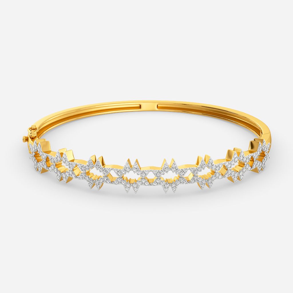 The Star Logo Diamond Bangles