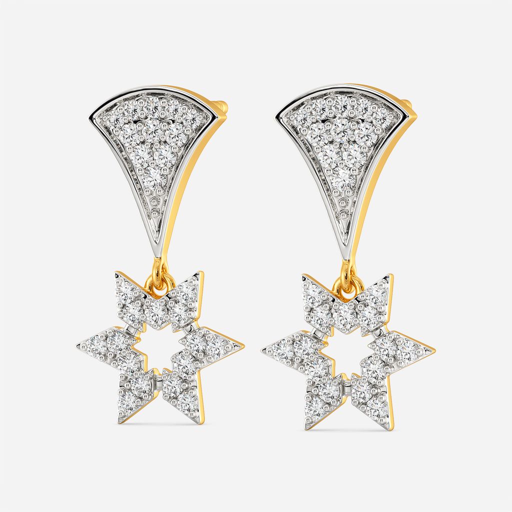 Monogram Maven Diamond Earrings