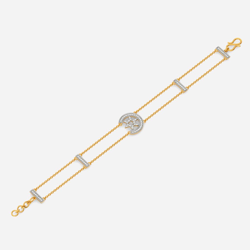 Symbol O Star Diamond Bracelets