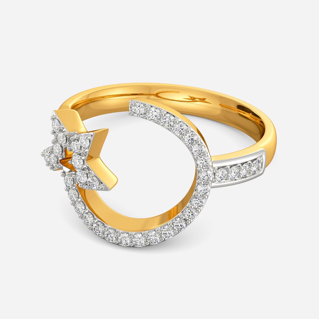 Symbol O Star Diamond Rings alternate view 2