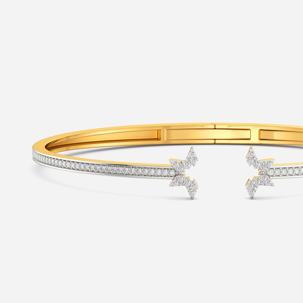 Symbol O Star Diamond Bangles