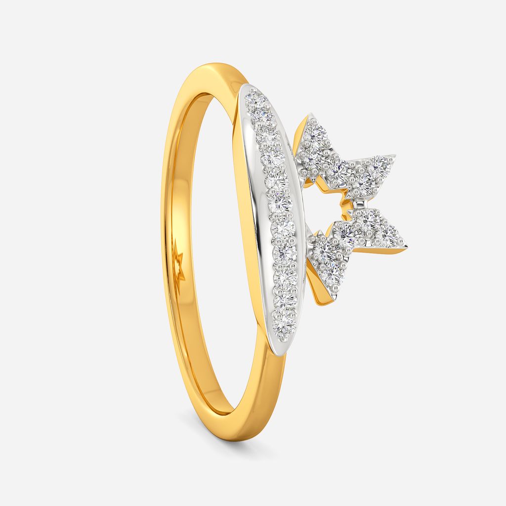 Logo Layered Diamond Rings image