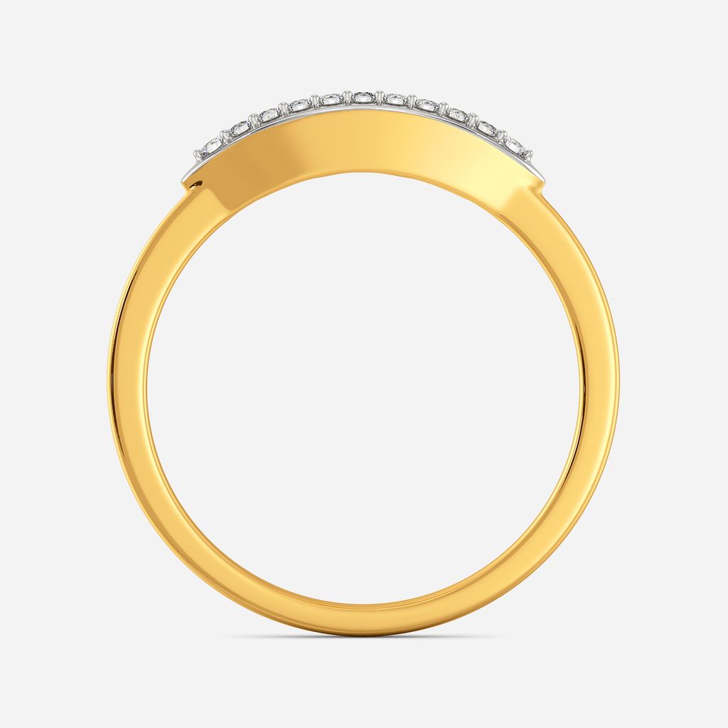 Logo Layered Diamond Rings image