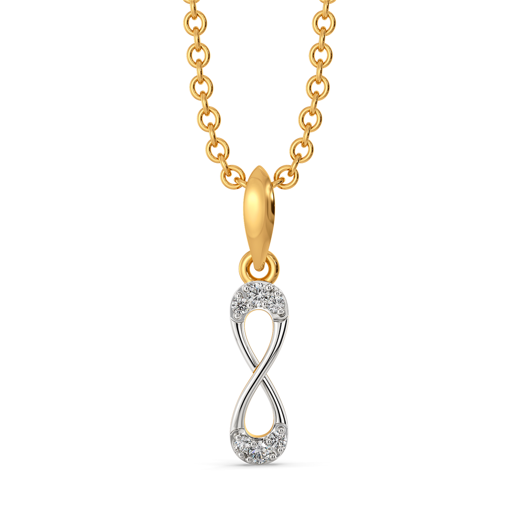 Loop Me In Diamond Pendants