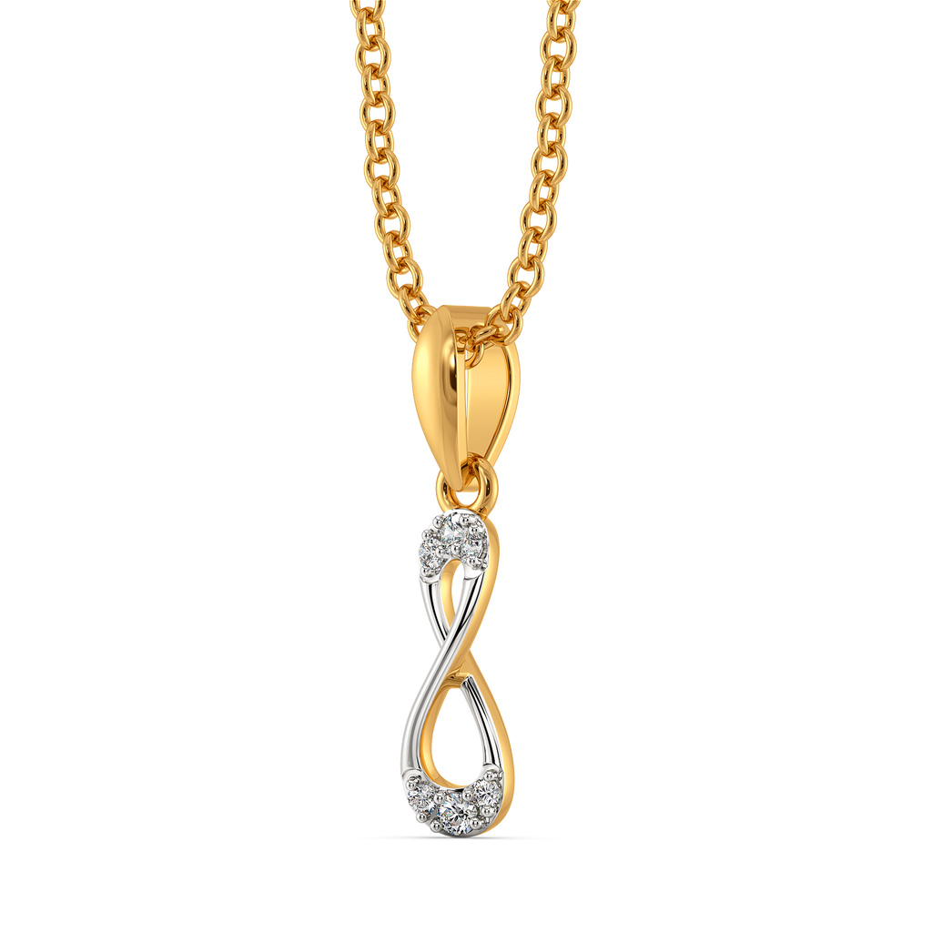 Loop Me In Diamond Pendants