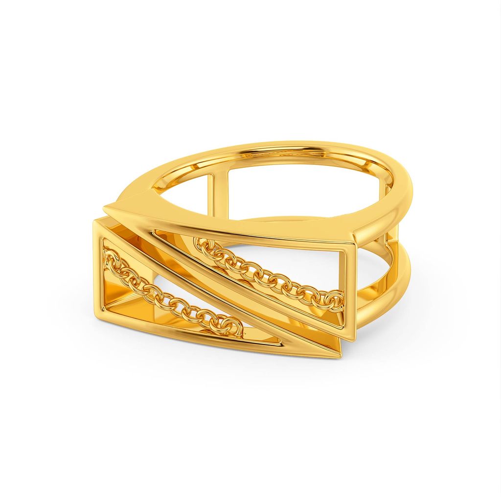 Leather Weather Gold Rings alternate view 3