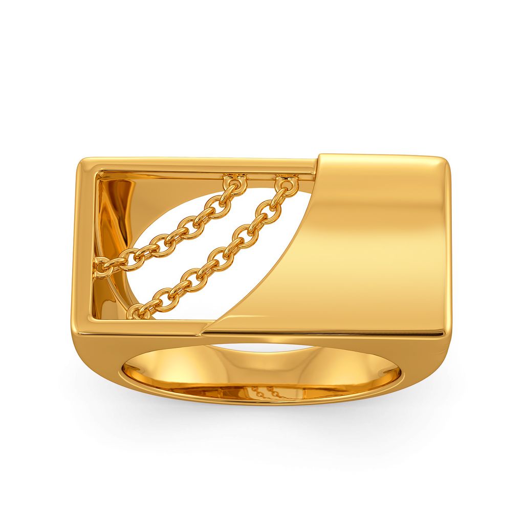 Tanned Vibes Gold Rings alternate view 2