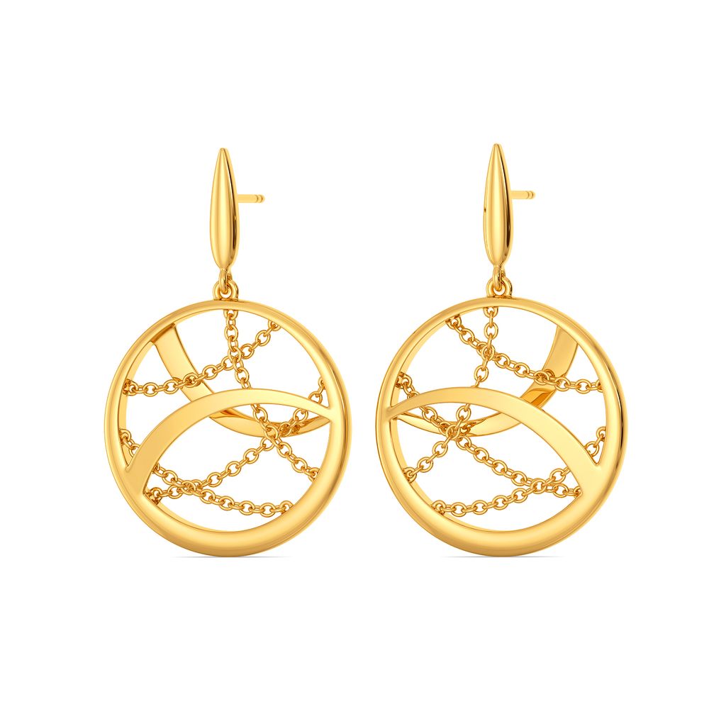 Harley Essentials Gold Earrings