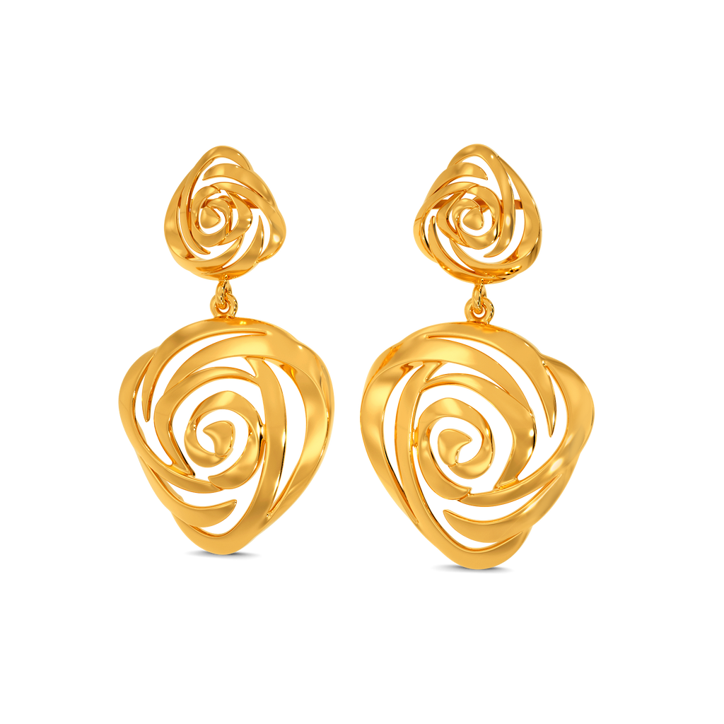 Blooming Dale Gold Earrings