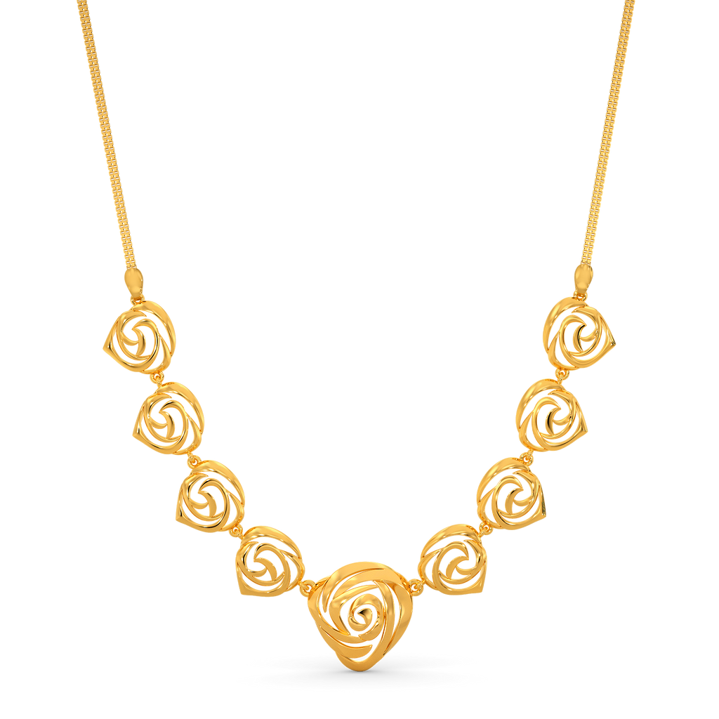 Blooming Dale Gold Necklaces