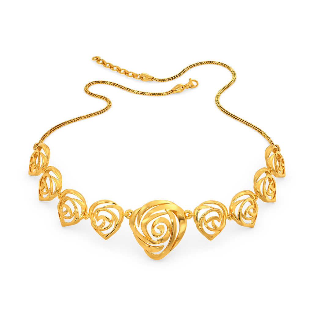 Blooming Dale Gold Necklaces
