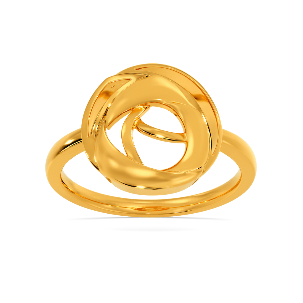 Artsy Bloom Gold Rings alternate view 3
