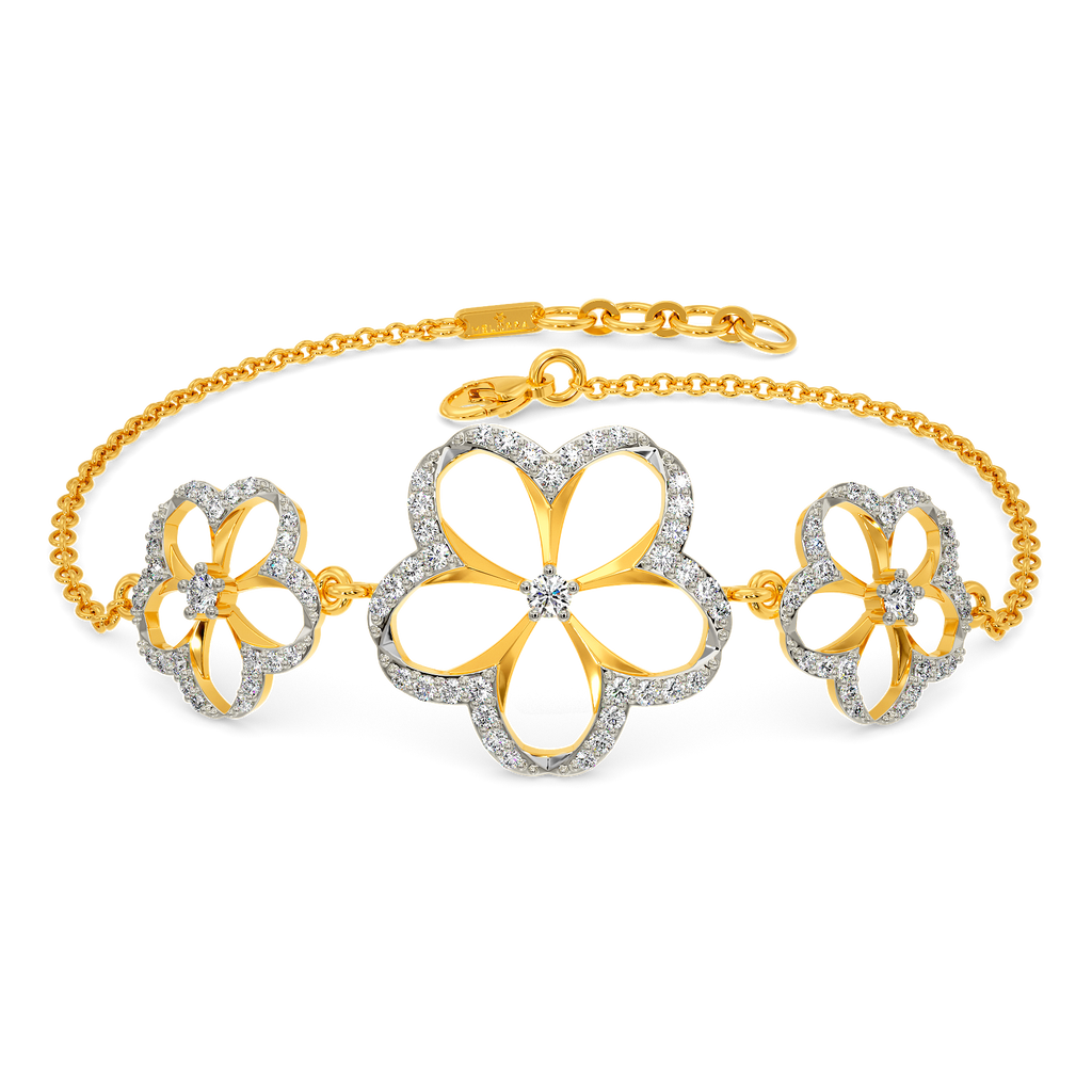 Bloom Like Magnolia Diamond Bracelets
