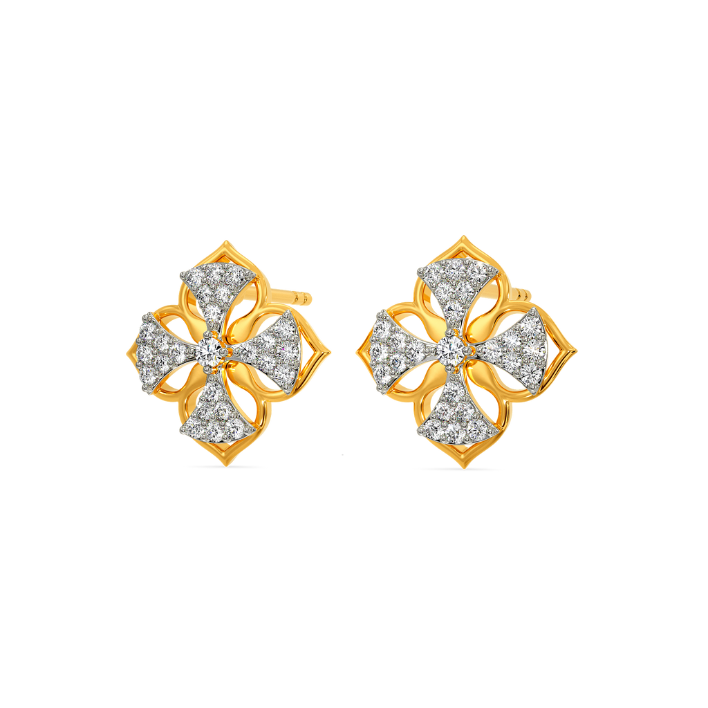 Bloom Like Magnolia Diamond Earrings