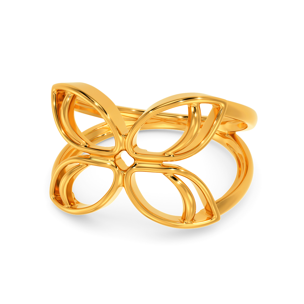 In a Flora Land Gold Rings alternate view 2