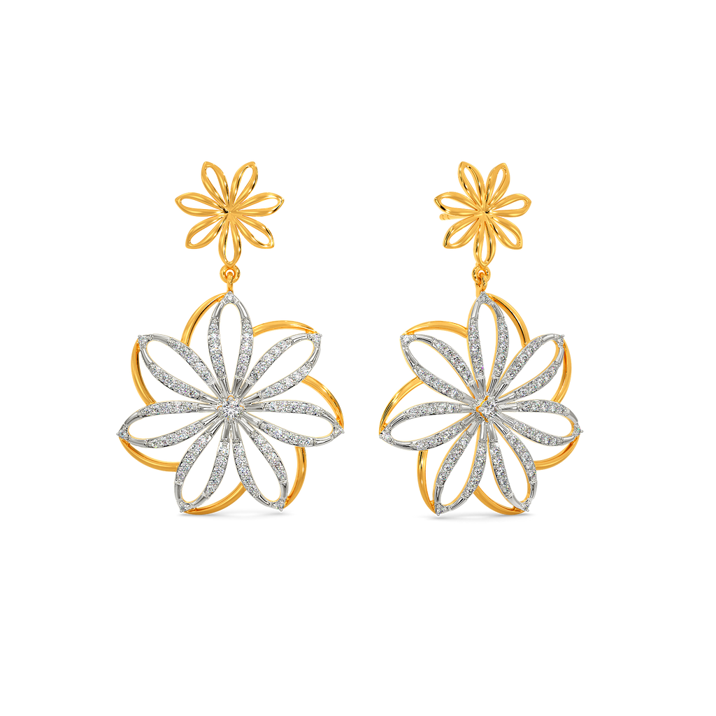 Season de flora Diamond Earrings