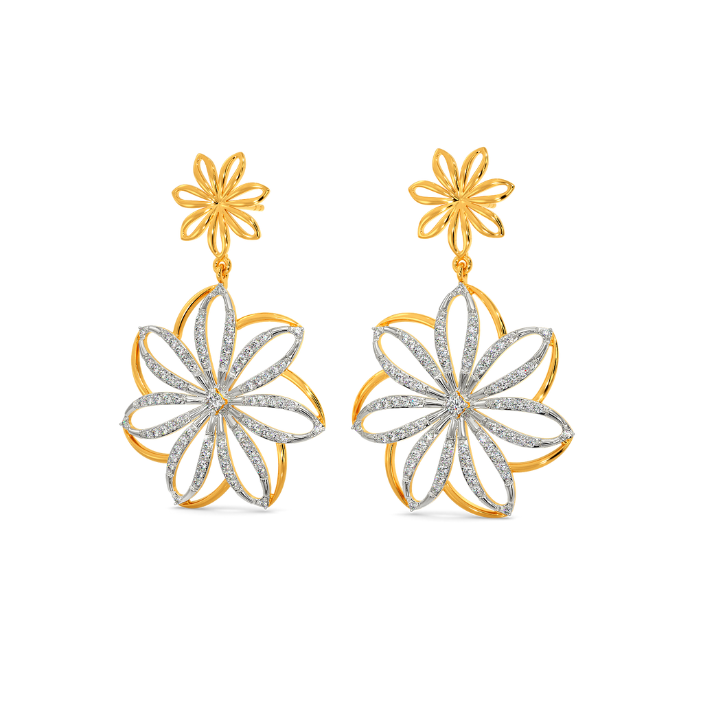 Season de flora Diamond Earrings