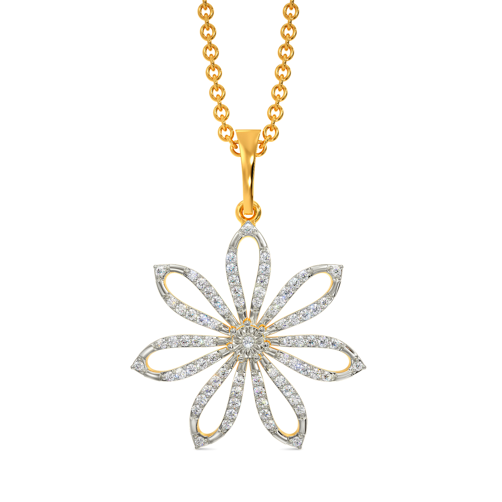 Season de Flora Diamond Pendants