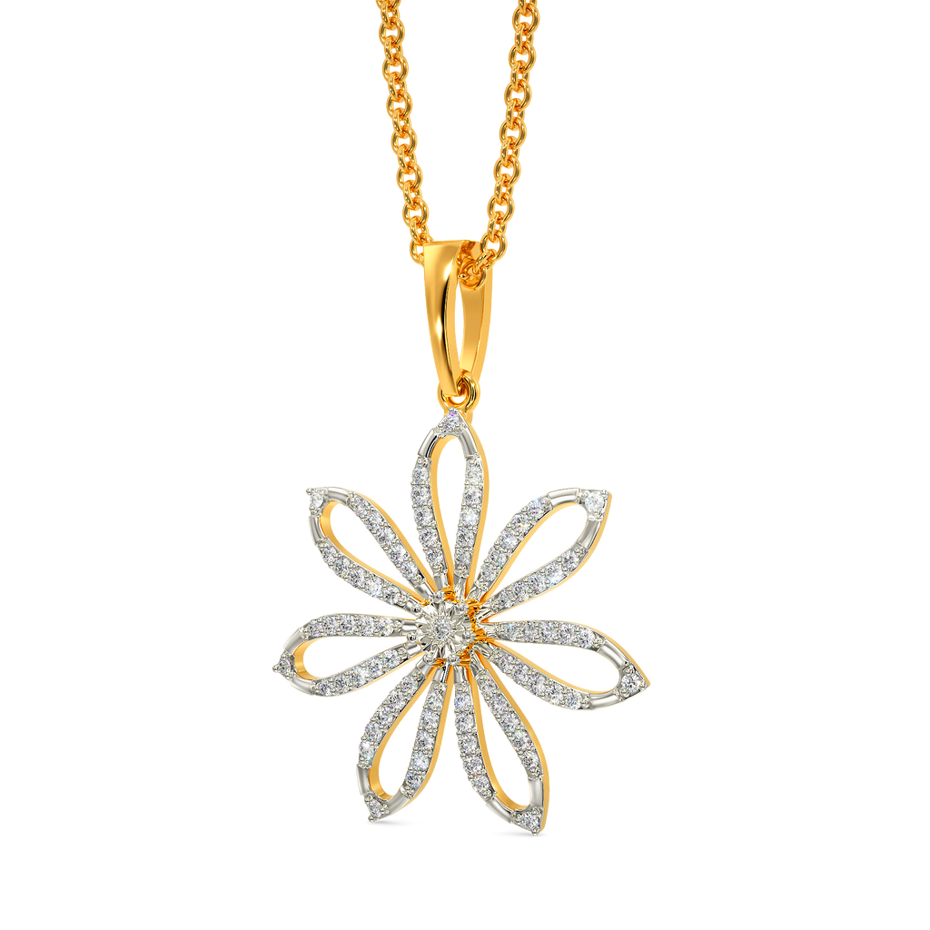 Season de Flora Diamond Pendants