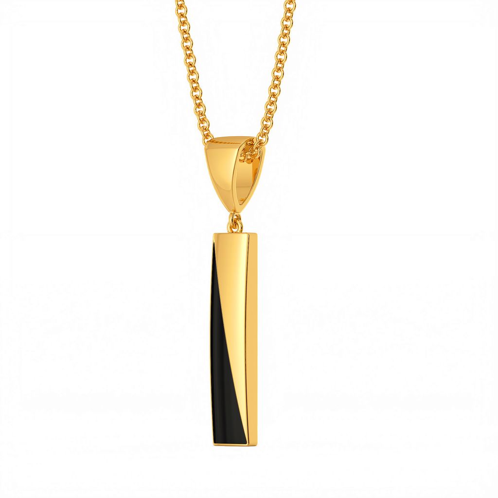 Leather Love Gold Pendants
