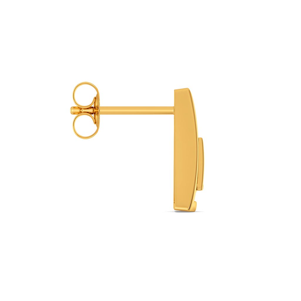 Trench to Toe Gold Earrings