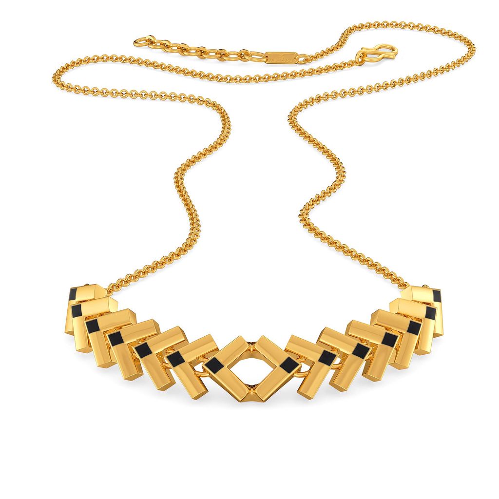Loud N Leather Gold Necklaces