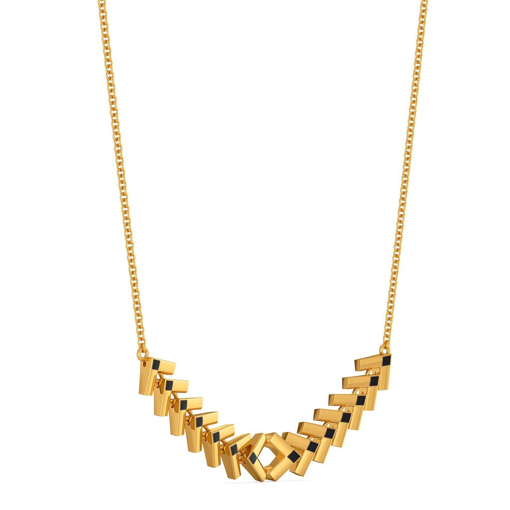 Loud N Leather Gold Necklaces