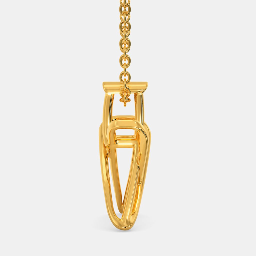 Knotty Lace Gold Pendants