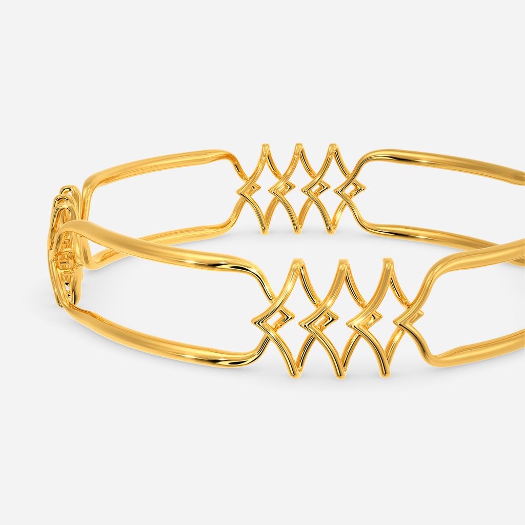 Knotty Lace Gold Bangles