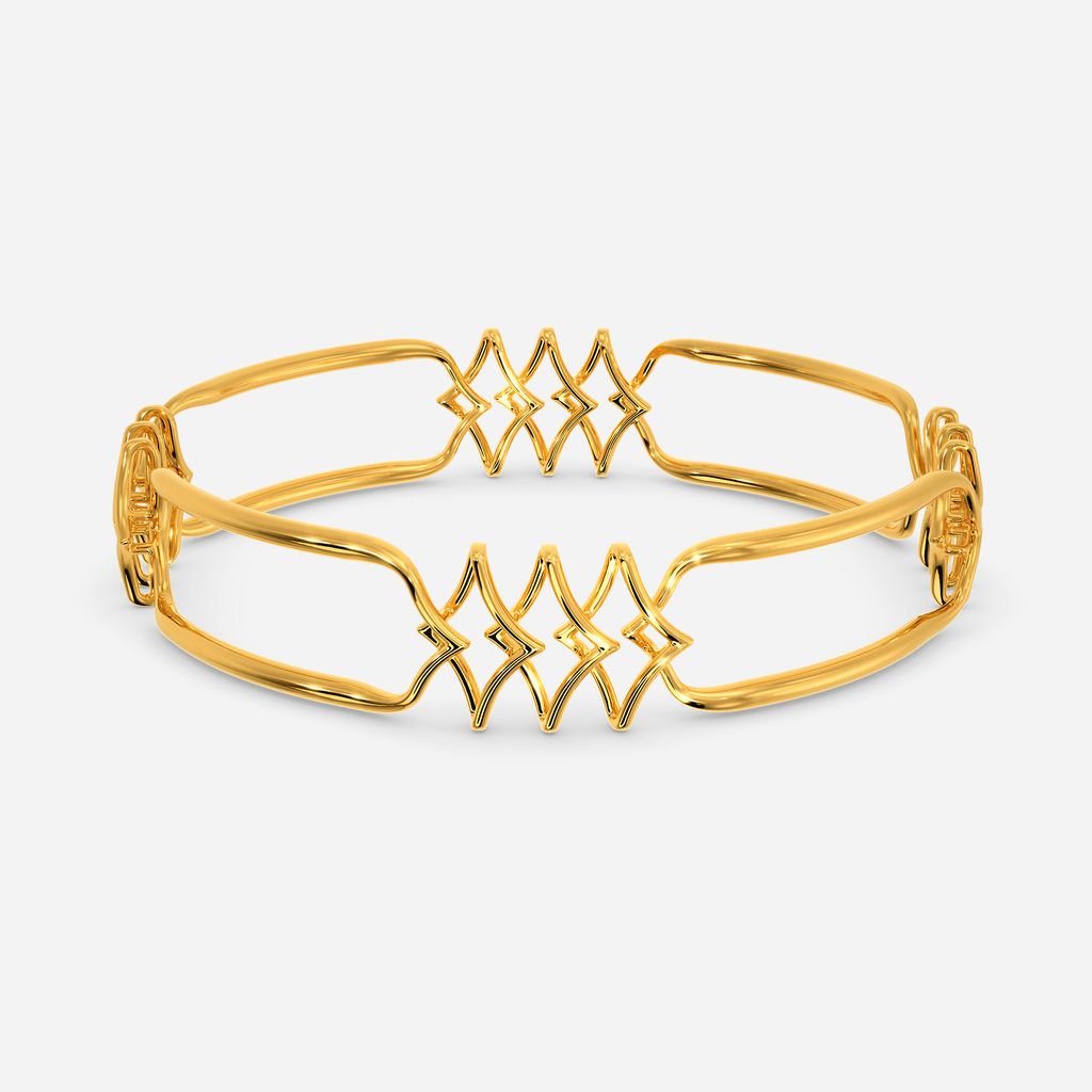 Knotty Lace Gold Bangles