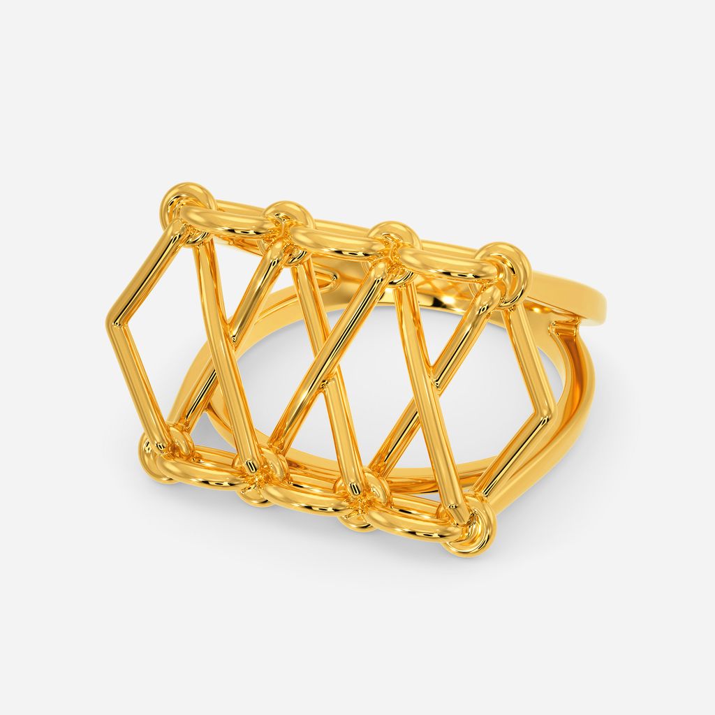 Star Lace Gold Rings alternate view 2
