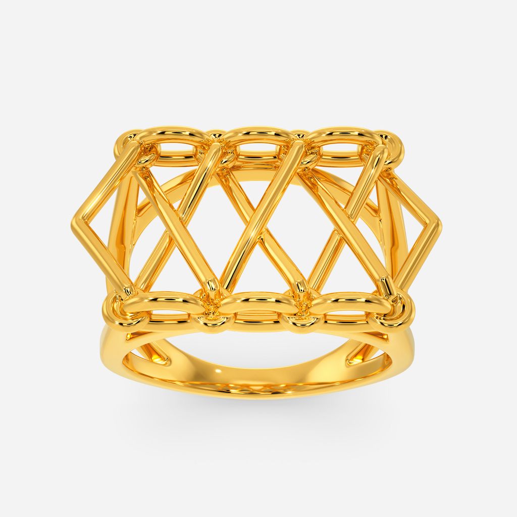 Star Lace Gold Rings alternate view 3