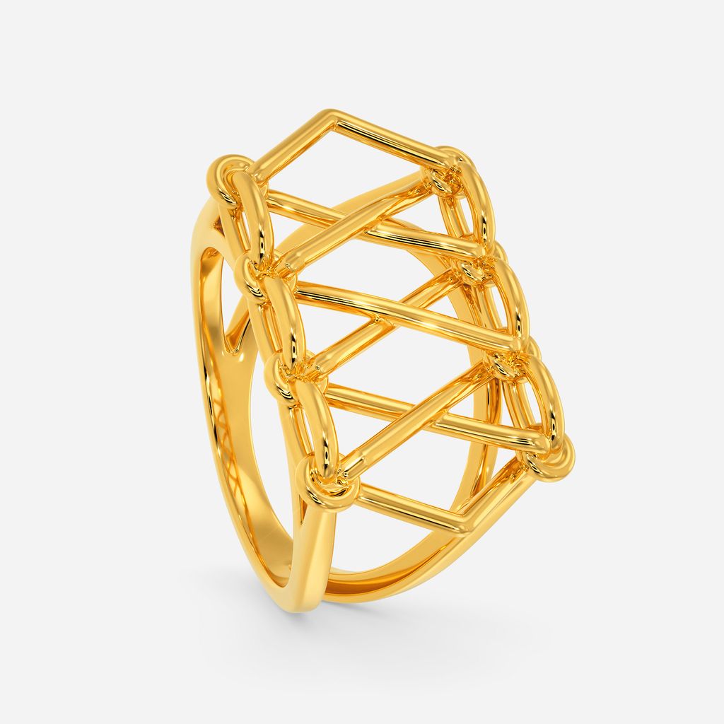 Star Lace Gold Rings image