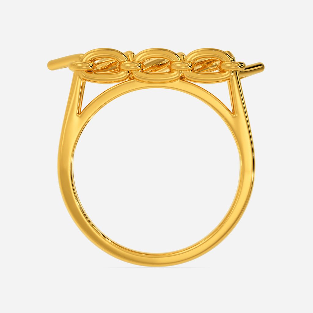 Star Lace Gold Rings image