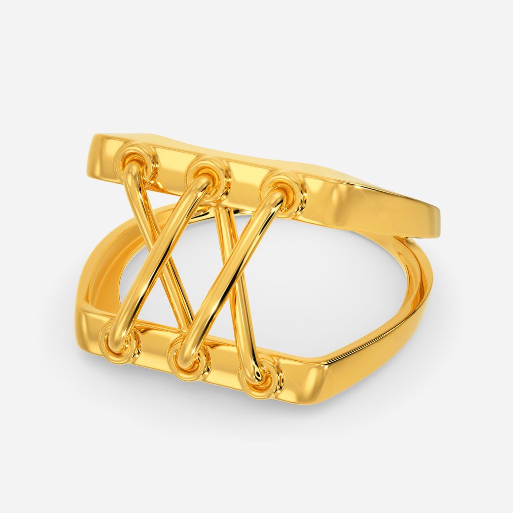 Bohemian Lace Gold Rings alternate view 2