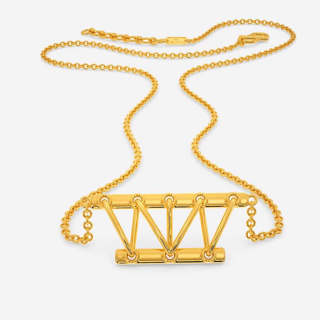 Bohemian Lace Gold Necklaces