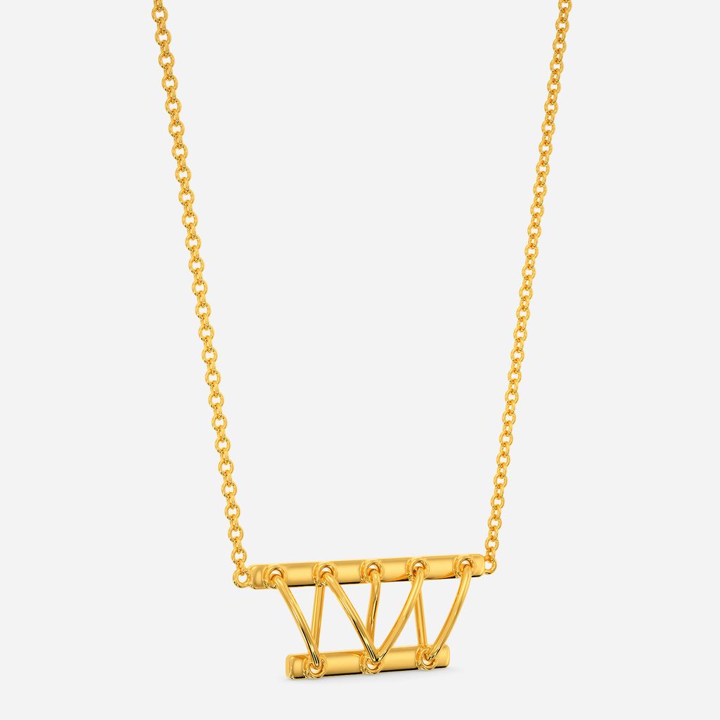 Bohemian Lace Gold Necklaces