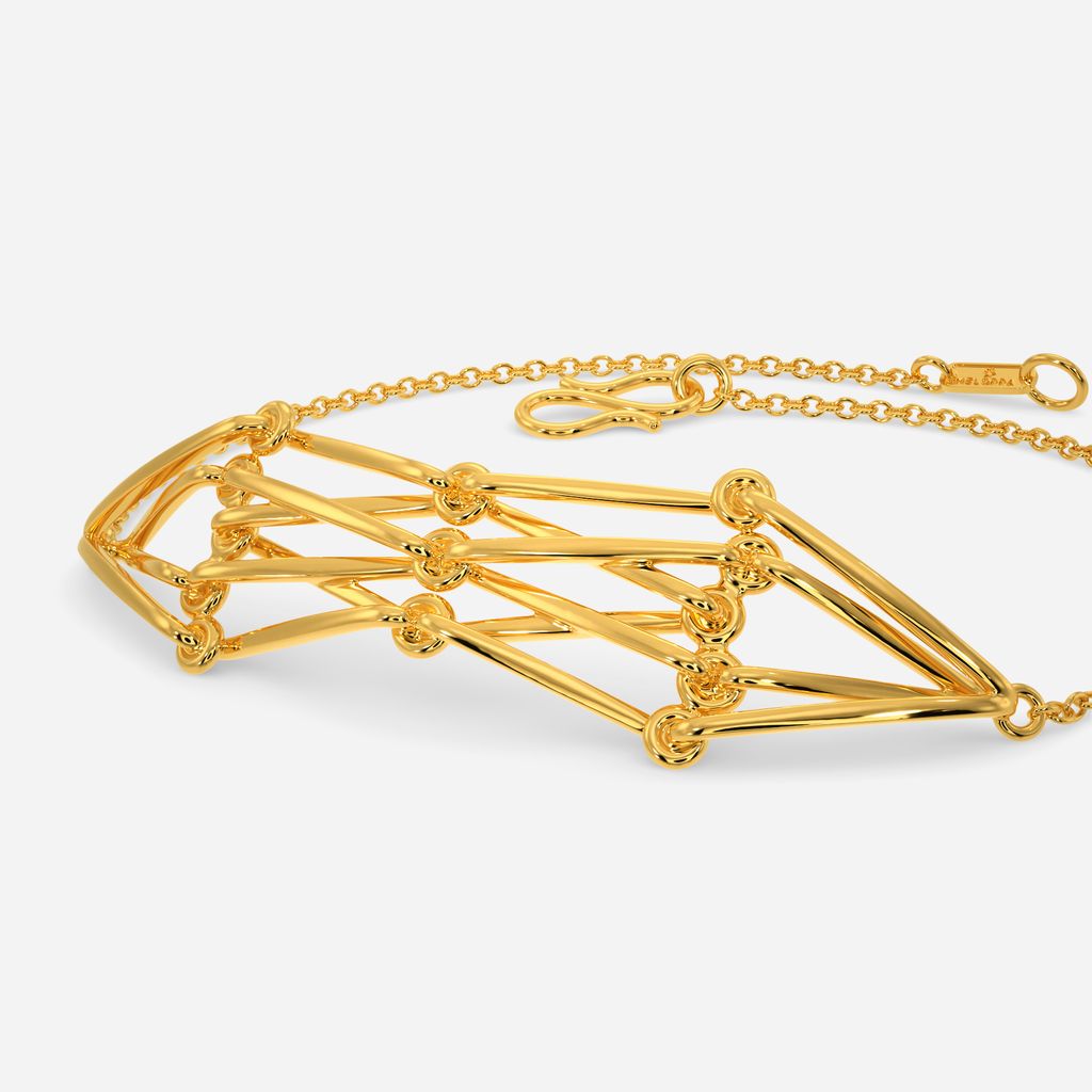 Lattice Lace Gold Bracelets