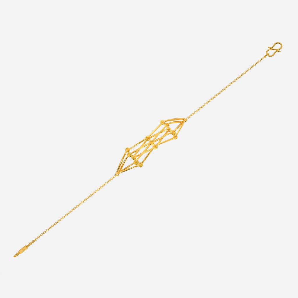 Lattice Lace Gold Bracelets
