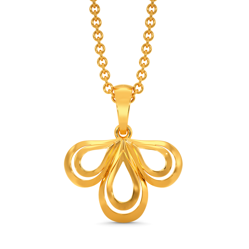 Preppy Layers Gold Pendants