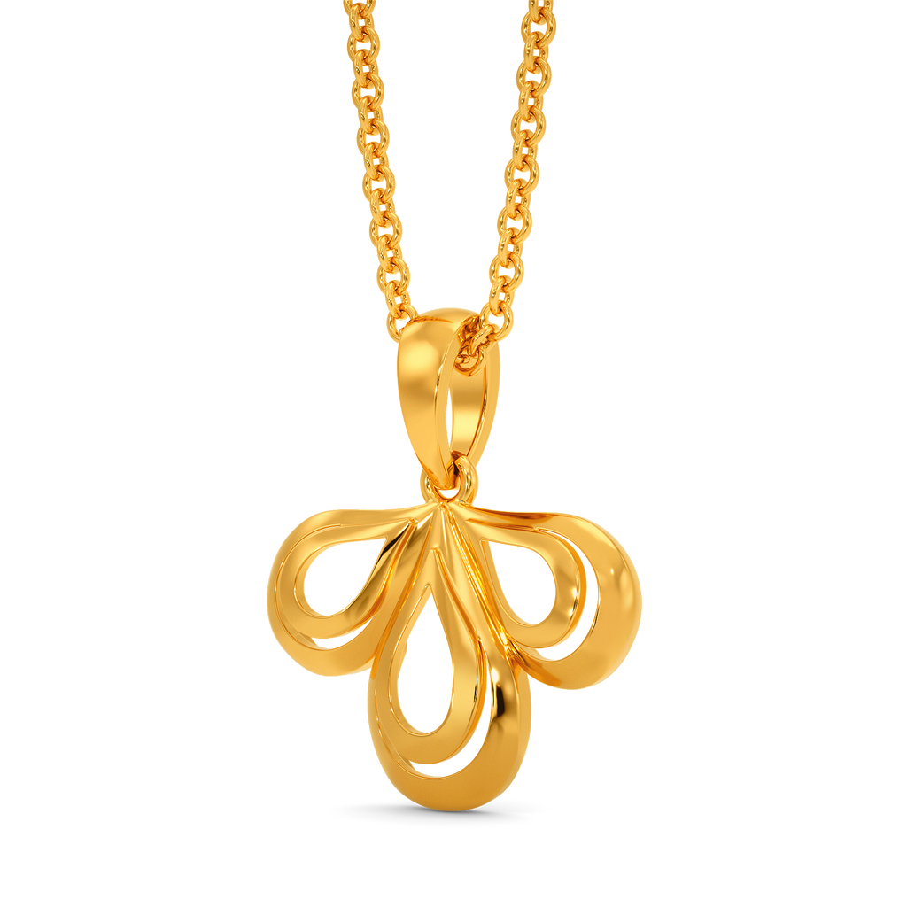 Preppy Layers Gold Pendants