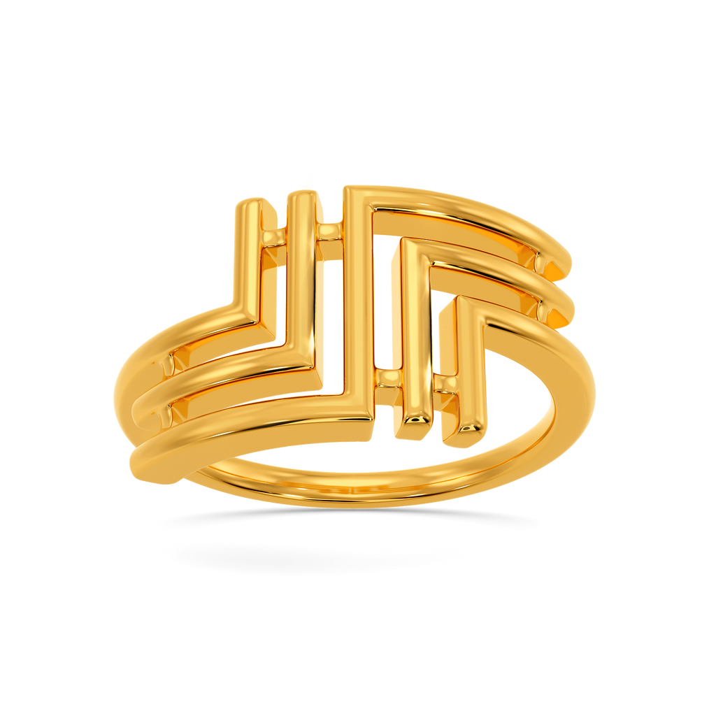 Chic Stacking Gold Rings alternate view 3
